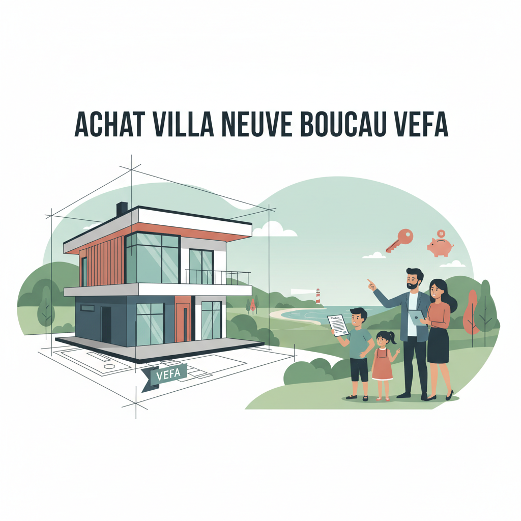 achat villa neuve Boucau VEFA