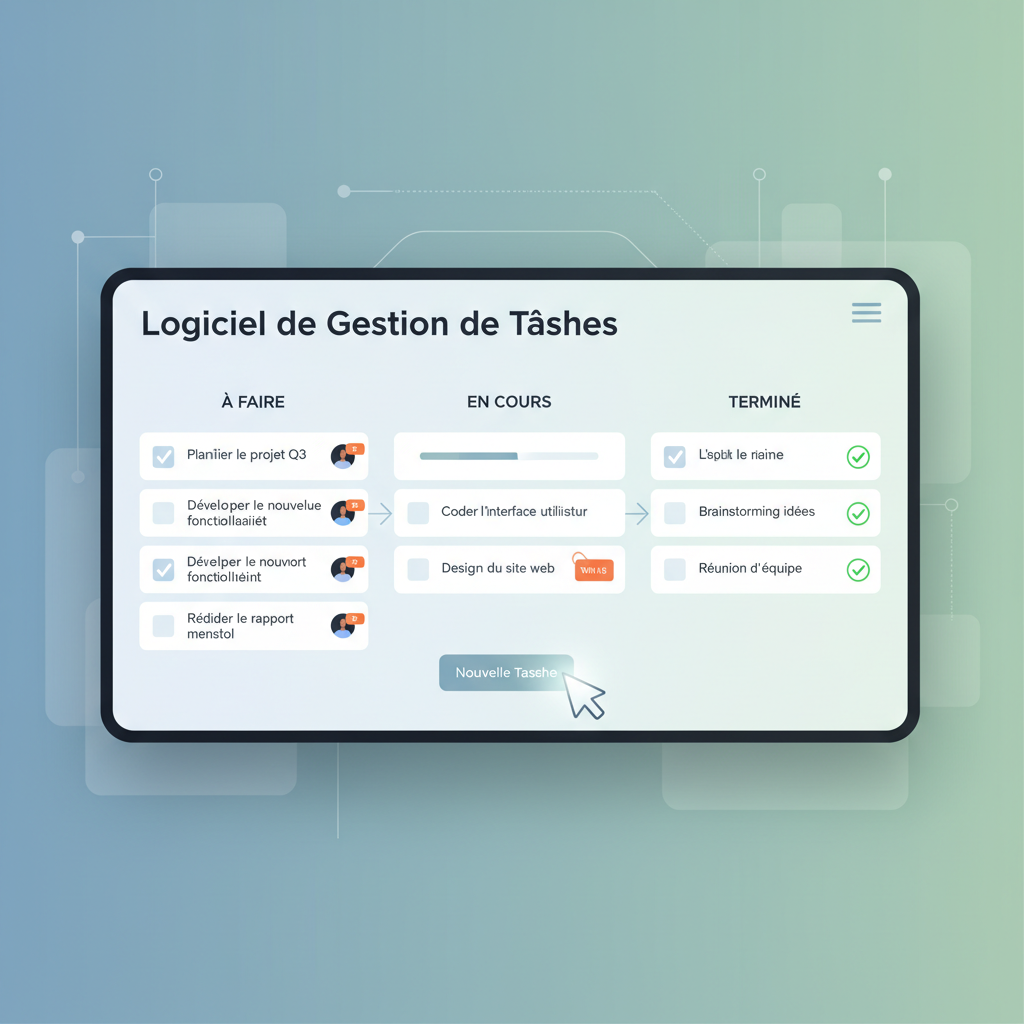 logiciel de gestion de tâches